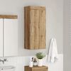 vidaXL Badkamer wandkast TULUM Artisan Eiken 37 x 24,5 x 86 cm