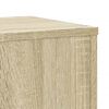 vidaXL Plantenstandaards 2 st 30x30x50 cm bewerkt hout sonoma eiken