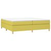 vidaXL Boxspring bed 200x200 cm stof groen