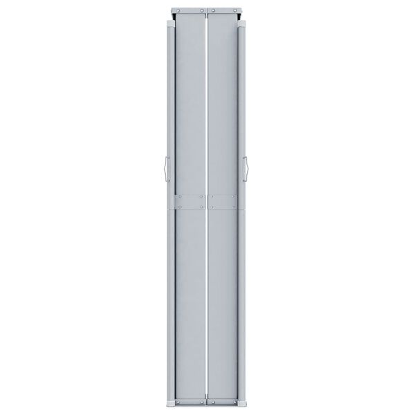 vidaXL Windscherm uittrekbaar 100x1000 cm blauw