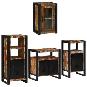 vidaXL Badkamermeubelset 4 st Multikleur 55 x 35 x 60 cm