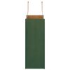 vidaXL Papieren zakken 50 st met hengsels 21x11x28 cm groen