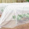 vidaXL Insecten Net Wit 2 x 25 m Polyetheen