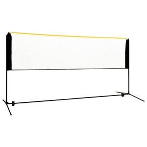vidaXL Badmintonnet verstelbaar 300x103x94-158 cm metaal