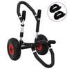 vidaXL SUP trolley voor surfplank inklapbaar 45 kg aluminium