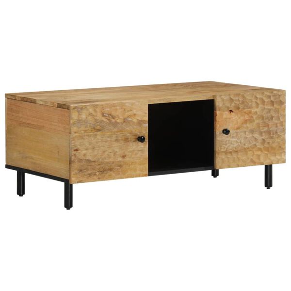 vidaXL Salontafel 100x54x40 cm massief mangohout