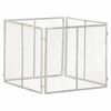 vidaXL Compostbak 85x85x70 cm gegalvaniseerd staal