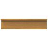 vidaXL Wandplank met plank 2 pcs Beige 40 x 9 x 3 cm Bewerkt hout