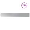 vidaXL Gazonranden 50 st 15x103 cm gegalvaniseerd staal