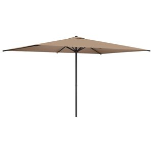 vidaXL Tuinparasol 200 x 300 cm Polyester Rechthoekig Taupe