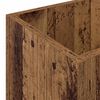 vidaXL Paraplu Standaard Oudhout 25 x 24,5 x 64 cm Bewerkt hout