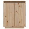 vidaXL Dressoir 60x34x75 cm massief grenenhout