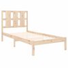 vidaXL Bedframe zonder matras massief grenenhout 90x200 cm