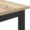 vidaXL Tafel Sonoma Eiken 100 x 50 x 90,5 cm Engineered hout en staal