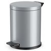 Hailo Pedaalemmer Solid M 12 L zilverkleurig