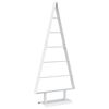 vidaXL Metalen kerstboom KUOPIO 90 cm Staal Wit