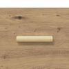 vidaXL Nachtkastje 2 pcs Artisan Eiken 40 x 35 x 47 cm Bewerkt hout