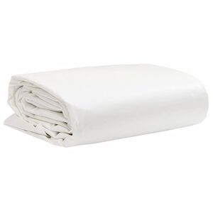 vidaXL Dekzeil 650 g/m&sup2; 3x3 m wit