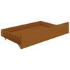 vidaXL Bedframe met 2 lades massief grenenhout honingbruin 100x200 cm