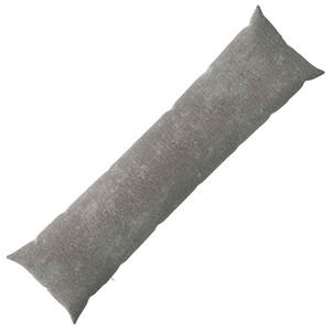 vidaXL Kussensloop HEERLEN Donkergrijs 40 x 145 cm Chenille Stof