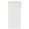 vidaXL Wandtafel met lades 85,5x38,5x74,5 cm wit