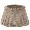 vidaXL Lampenkap &Oslash;45x28 cm wicker bruin
