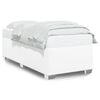 vidaXL Bedframe kunstleer wit 100x200 cm