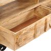 vidaXL Tv-meubel 120x30x48 cm massief mangohout