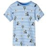 vidaXL Kindershirt 128 gemengd blauw