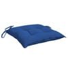 vidaXL Stoelkussens 6 st 40x40x7 cm oxford stof blauw