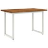 vidaXL Vierkante Eettafel 120 x 70 x 75 cm Massief Acaciahout