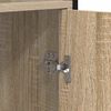 vidaXL Boekenkast Sonoma Eiken 40 x 24 x 161 cm Bewerkt hout