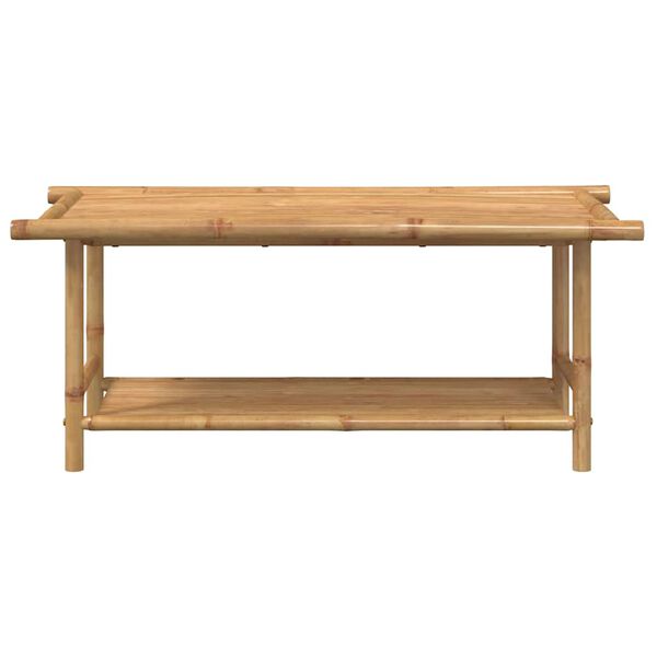 vidaXL Salontafel 110x55x45 cm bamboe