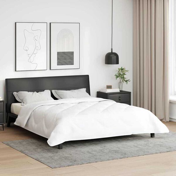 vidaXL Dekens & Duvets Wit 240 x 260 cm Microvezel