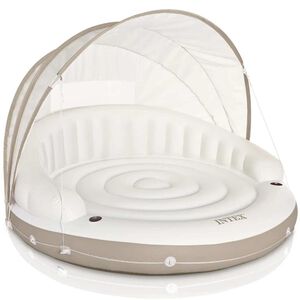 Intex Loungebed met luifel drijvend eiland 199x150 cm 58292 EU