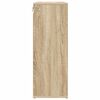 vidaXL Schoenenkast Sonoma Eiken 77,5 x 30 x 83,5 cm Bewerkt hout