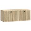 vidaXL Wandbeugel TV-kast Sonoma Eiken 78,5 x 31 x 30 cm Bewerkt hout