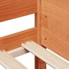 vidaXL Bedframe zonder matras massief grenenhout wasbruin 80x200 cm