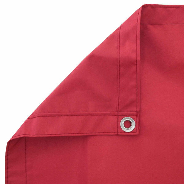 vidaXL Balkon Scherm Bordeauxrood 75 x 300 cm Oxford Stof