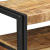 vidaXL Wandtafel met lade Bruin 90 x 33 x 75 cm Massief Mango Hout