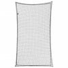 vidaXL Aanhangwagennet elastisch touw 6x3,5 m polypropeen zwart