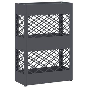 vidaXL Paraplu Standaard Antraciet 28 x 12 x 41 cm Staal