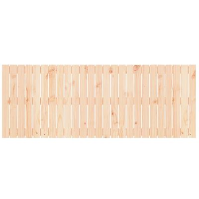 vidaXL Wandhoofdbord 159,5x3x60 cm massief grenenhout