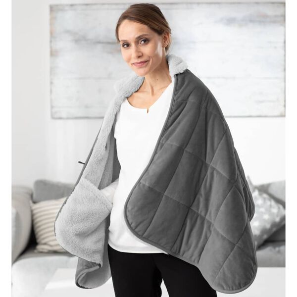 Medisana Elektrische deken 3-in-1 HB 674 162x62 cm grijs