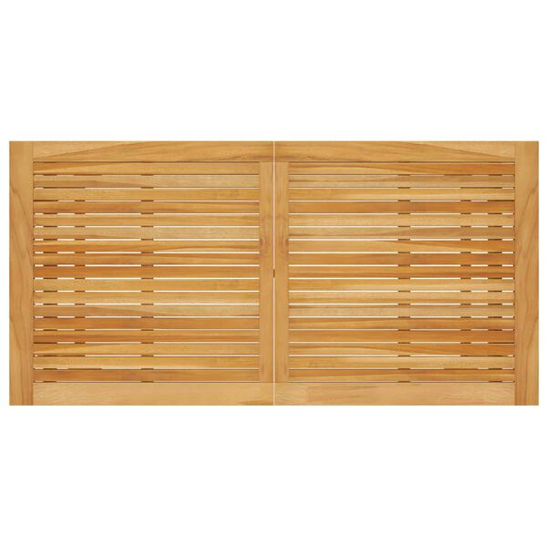 vidaXL Tuintafel 140x70x73,5 cm massief acaciahout