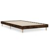 vidaXL Bedframe zonder matras hout gerookt eikenkleurig 90x190 cm