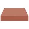 vidaXL Wandplank Wandgemonteerd Rood 40 x 23,5 x 4 cm Bewerkt hout