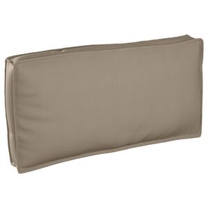 vidaXL Kussen Oxford Stof Taupe 120 x 60 x 12 cm