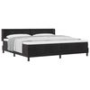 vidaXL Boxspringbed met hoofdeinde Zwart 200 x 200 cm Fluweel