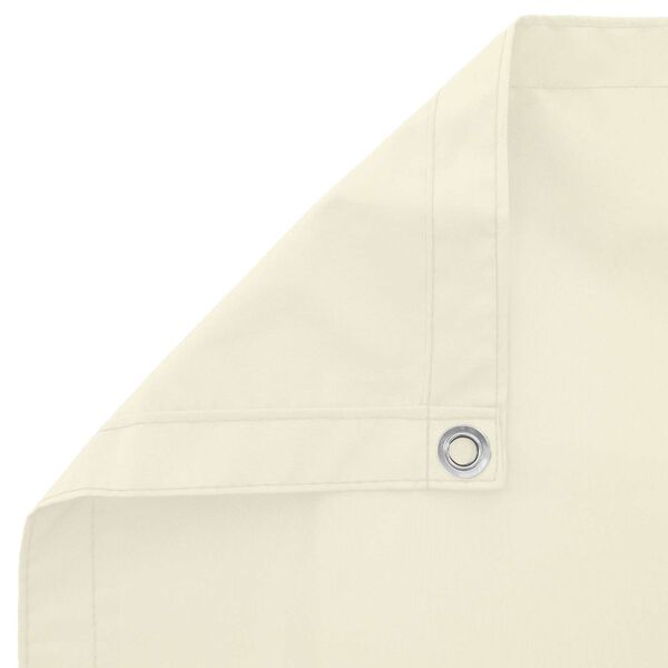 vidaXL Balkon Scherm Cr&egrave;me 100 x 1000 cm Oxford Stof